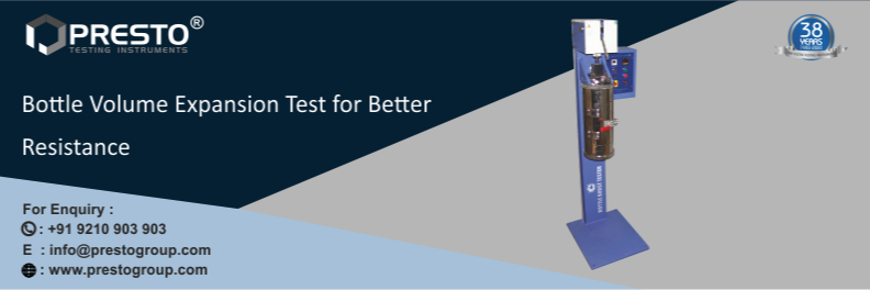 Bottle Volume Expansion Test for Better Resistance